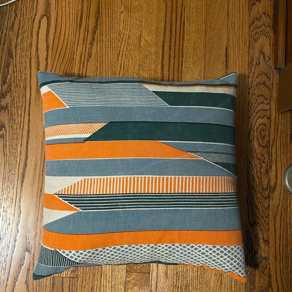 Down accent pillow